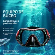 Máscara y Snorkel de bucear/ cristal templado anti empañó - Img 52049671