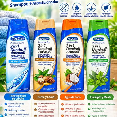 Productos para el cuidado de su cabello, de su higiene y de su belleza personal  Tratamiento capilares Skala, set de Sha - 9/10