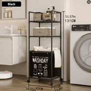 🛁Organizador para el baño con cesta de ropa 🛁 - Img 53853563