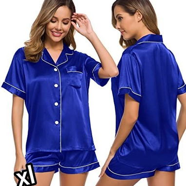 Pijamas de Satín 🍓 - 3/3