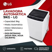 LAVADORA AUTOMÁTICA LG agua fría y agua caliente 🔥   315usd con transporte y 30 días de garantía 🏃‍♂️🚘 - Img 57983544