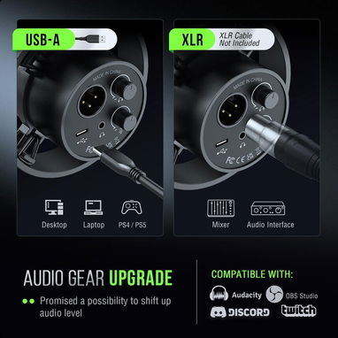 (X) Micrófono FIFINE K688 – Dinámico USB/XLR con Brazo Metálico $92.76 - Img 126481492