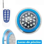 Luces para picina de 7 colores con mando inalámbrico - Img 55766063