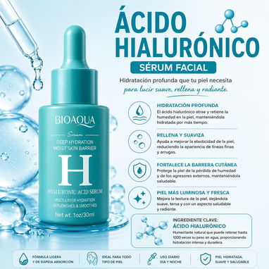 Sérum Faciales Serum Serun Niacinamida Baba de Caracol Cúrcuma Vitamina C Retinol Ácido Hialurónico Cuidado facial Piel - 7/8