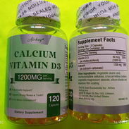 Calcio con Vitamina D3 1200mg (120 tabletas) Calcio para los huesos - Img 56101944