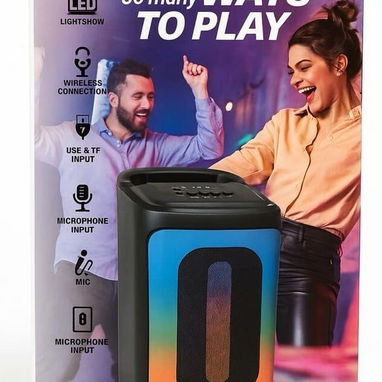 Bosbos VIBE - Bocina Bluetooth con Luces LED | Batería recargable para horas | Con garantía | videojuegoshabana.com - Img 122879272
