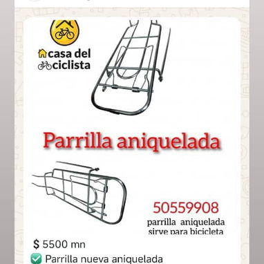 ✅ Parrillas ✅ Cascos  ✅ Luces delanteras y traseras  ✅kit de herramientas con ponche frío✅Para regulable  ✅ bomba ✅ Parr - 2/10