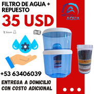 Filtro de agua con repuesto - Img 55012002