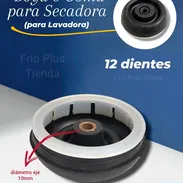 ◾ Boya o Goma Para Secadora 12 Dientes 10mm para Lavadora    📲 Escríbenos por WhatsApp y te orientamos: https://wa.me/+ - Img 54387912