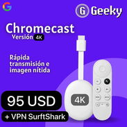 Chromecast/Original de Google/Chromecast 4k/Chromecast - Img 44950230