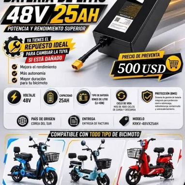Batería nueva para motos y bicimoto - Img 123723363