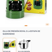 Olla de presión Royal+Estufa de Keroseno - Img 55931285