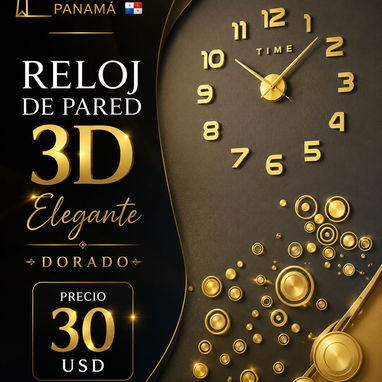 RELOJ DE PARED MODELO 3D NUEVO A ESTRENAR - Img 123631054