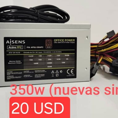 Fuente Hummer 500W 80+ Bronce - 60 USD - 4/4