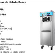 Maquina de frozzen digital de 3 tiros 2 sabores y uno mezclado - Img 55802405