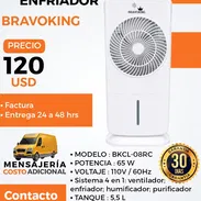 Ventilador enfriador de 5.5 L y 65 w de potencia. - Img 57837536