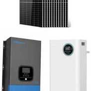 ☀️Kit de 12kw -12Panles solares bifaciales 600 Wats ( las bases que son utilizadas incluidas en las instalaciones - Img 58153588