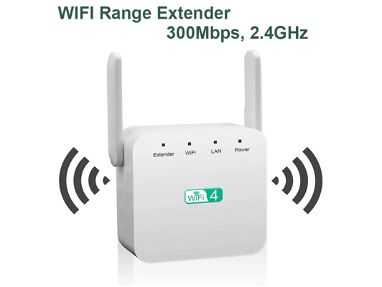 🛍️ Extensor WIFI 300 Mbps SUPER CALIDAD ✅ Amplificador Wifi NUEVO  a Estrenar por Usted Router Wifi - Img main-image