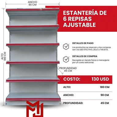 Estantes, Estanterías, Góndolas, Cestas de Mercado para su negocio - Img 117972172