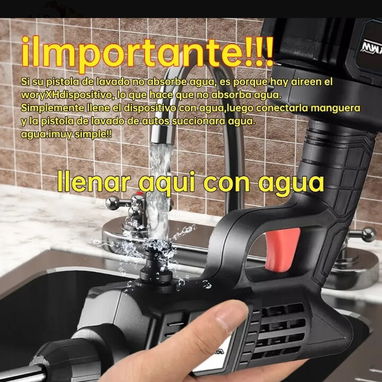 Hidrolavadora inalámbrica con 2 baterías de 48V. NUEVA EN SU CAJA - Img 122921257