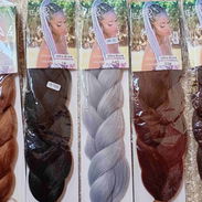 Pelo para trensas ,Extenciones de Kanekalon Jr de 64" - Img 51755275