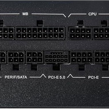 Rosewill CMG5 1000W, compatible con ATX 3.0 y 3.1, fuente de alimentación modular completa 80+ Gold, conector PCIe 5.0 - 3/7