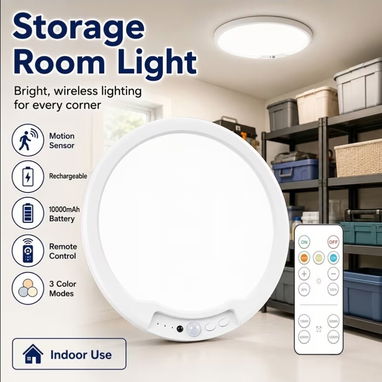 💡LUCES LED CON SENSOR DE MOVIMIENTO 10000MAH – SIN CABLES, SIN PERFORAR, SIN COMPLICACIONES 💡 - 4/9