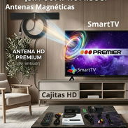 Smart TV. Bocinas 1hora. Antenas magnéticas. Cajitas HD - Img 56920140