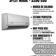 Split de uso en perfecto estado marca mabe - Img 56177492
