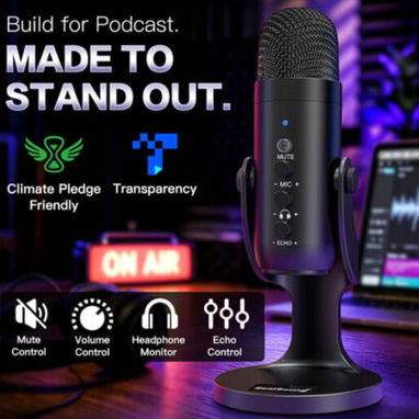 Microfono inalambrico ZealSound K66 microfono Series USB-C para iPhone y Android - 2/3