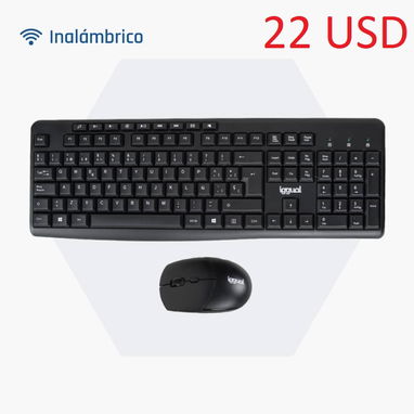 Kit de teclado + mouse - - Img 114666840
