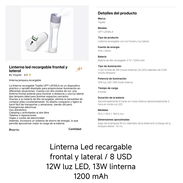 linterna de mano recargable - Img 57702389