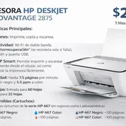 Impresora HP DeskJet Ink Advantage 2875 - Img 54657600