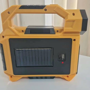 Lámpara recargable con panel solar - 2/3