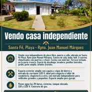 Vendo casa independiente. - Img 57731083