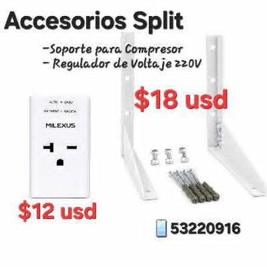 SPLIT DE 1, 1.5, 2 T, convencional e inverter - 6/6