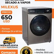 Lavadora Automatica secado al vapor Milexus 10 KG - Img 55247071
