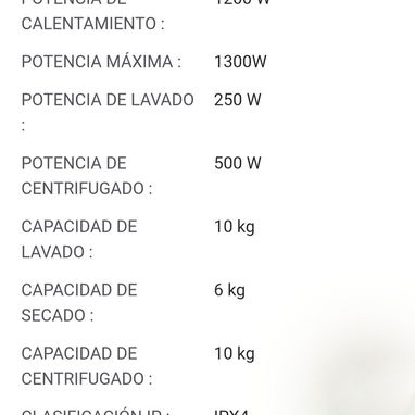 LAVADORA SECADORA AL VAPOR 10KG MILEXUS - 2/2