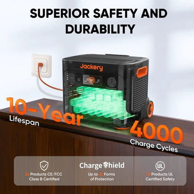 ⚡JACKERY ⚡ EXPLORER 2000 PLUS - 2042WH BATERÍA - NOMINAL  3000W Y PICO 6000W. MENSAJERÍA CON FACTURA Y GARANTÍA. 5483369 - 3/4