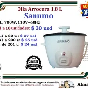 Olla arrocera de 1.8 litros marca Sanumo - Img 50082186