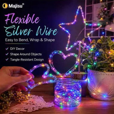 Guirnaldas para navidad y decoraciones 5 metros en $5 usd Recogida Cerro o mensajería - 2/3