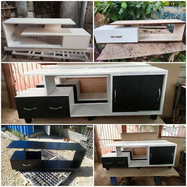 Multimueble de melamina con mensajería incluida en el precio - Img 96924577