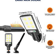 Lámpara Solar para Exteriores - Img 55885809