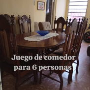 Juego de comedor de 6plazas,colchón antiescara con su compresor. - Img 58191376