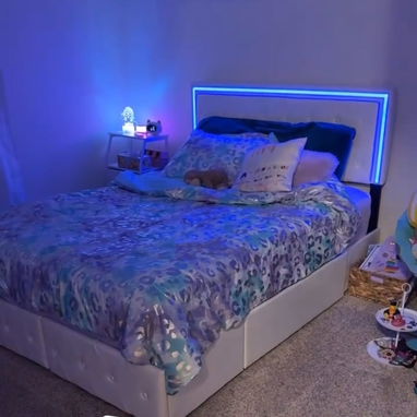 Cama camera ,con gavetas y luces led - 4/4