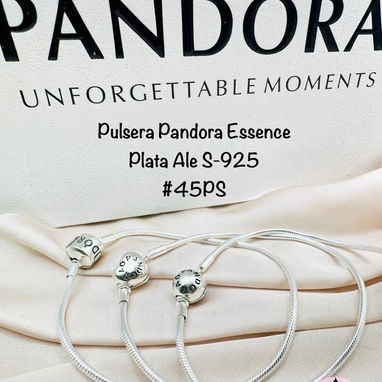 Esclavas y Pulseras Pandora. Varias tallas disponibles. LM joyería. Garantía y comprobante de venta. - 7/7