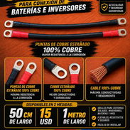 Cables para instalación de batería a inversor - Img 57075824