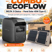 Combo de ecoflow delta 3 clasic y panel de 45w - Img 58189494