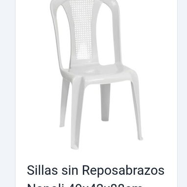 Sillas plásticas y plegables - 2/5