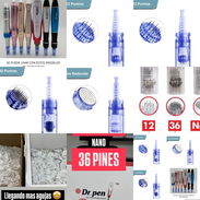 ✅ cartuchos o aguja para dermapen de bayoneta para tratamientos ✅ - Img 52194141